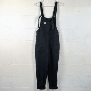 Lucy & Yak Black Denim Dungerees